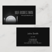 Catering voor Chef Classy Dining Tools Visitekaartje (Voorkant / Achterkant)