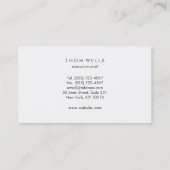 Catering voor Event Caterer Visitekaartje (Achterkant)