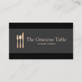 Catering voor Event Caterer Visitekaartje