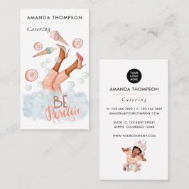 Catering voor gebeurtenissen visitekaartje