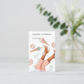 Catering voor gebeurtenissen Visitekaartje (Staand voorkant)