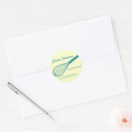 Catering Whisk Stickers (Envelop)