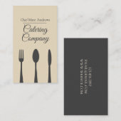 Cateringbedrijf Professionele Chef Visitekaartje (Voorkant / Achterkant)