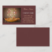 cateringdienst deli shop Italiaanse pizza Visitekaartje (Voorkant / Achterkant)