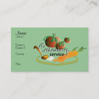 cateringdienst II Visitekaartje