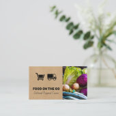 cateringdienst | levering van levensmiddelen | che visitekaartje (Staand voorkant)