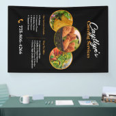 Cateringdiensten Custom Banner (Beurs)