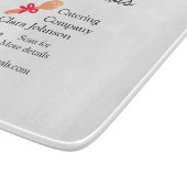 Cateringdiensten voeg naam QR-code website bakkeri Snijplank (Hoek)
