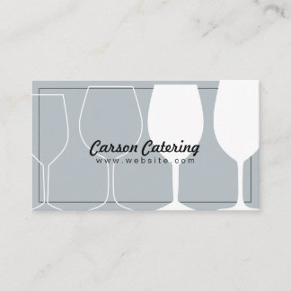 Cateringsbedrijf Voedsel Service Feest Planner Visitekaartje