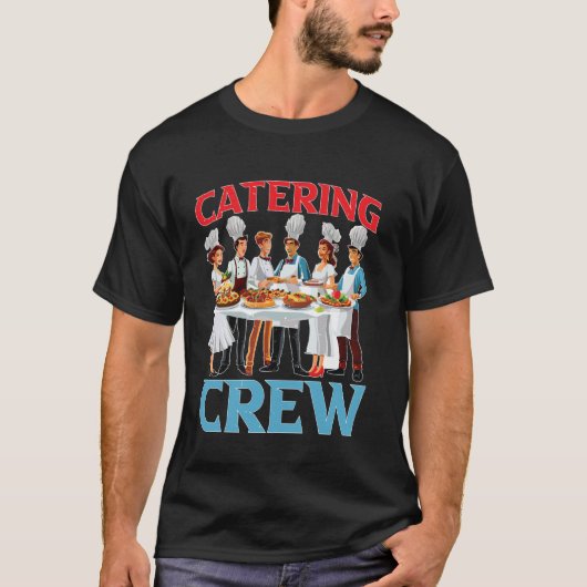 Cateringteam ----- t-shirt (Voorkant)