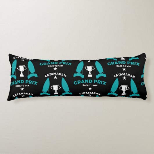 Catermaran Hydrofoil Zeilboot Racing Lichaamskussen (Voorkant)