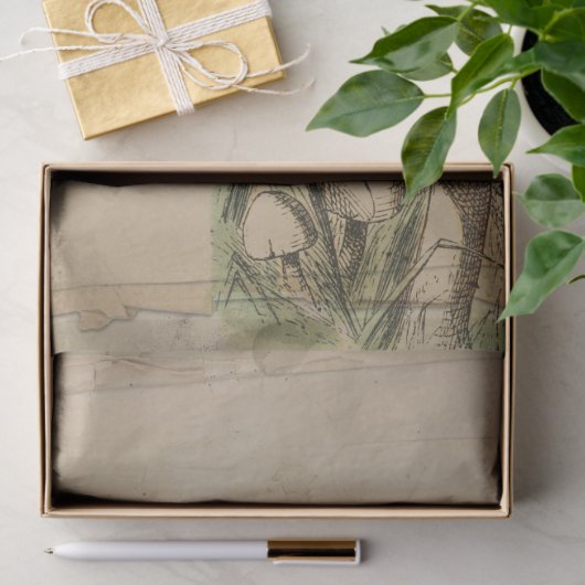  Caterpijler Alice in Wonderland ontkoppeling Tissuepapier (Geschenk)