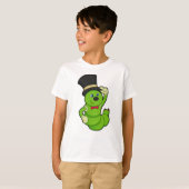 Caterpijler als groep met Pet T-shirt (Voorkant volledig)