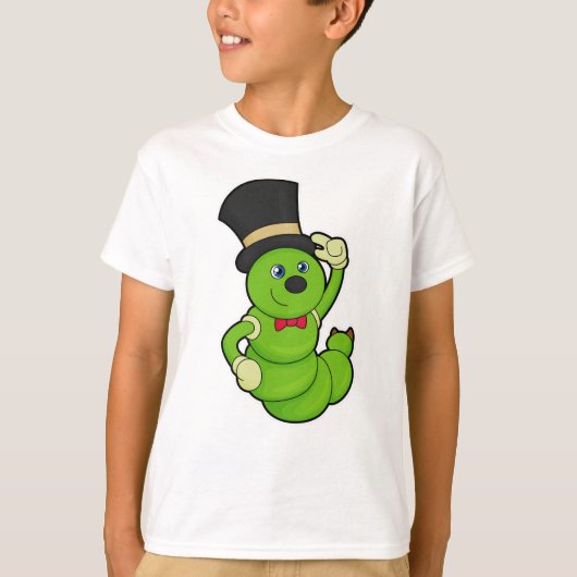 Caterpijler als groep met Pet T-shirt (Voorkant)
