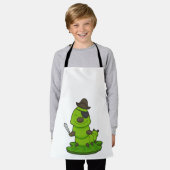 Caterpijler als piraat met zwaard schort (Gedragen)