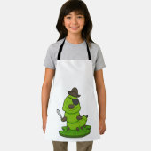 Caterpijler als piraat met zwaard schort (Insitu)