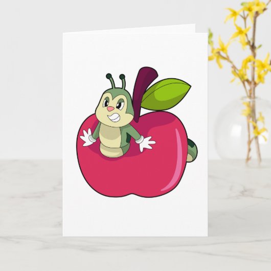 Caterpijler Apple Kaart (Gele Bloem)