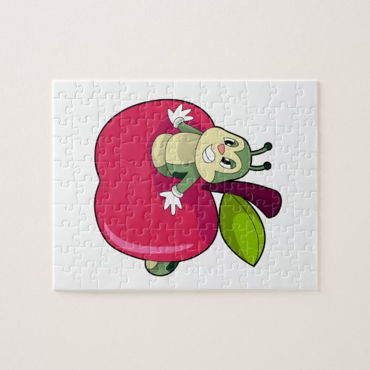 Caterpijler Apple Legpuzzel (Horizontaal)
