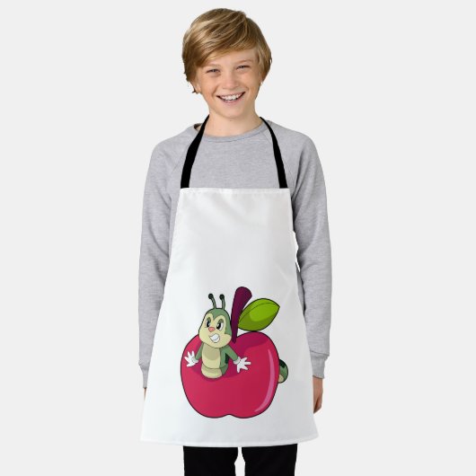 Caterpijler Apple Schort (Gedragen)