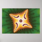 Caterpijler - Fractaal Poster (Voorkant)