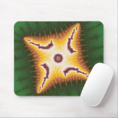 Caterpijler - Fractal Mousepad Muismat (Met muis)
