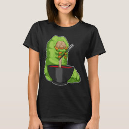 Caterpijler Ramen Bowl T-shirt