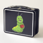 Caterpilaar bij Bowling met Bowling ball (Voorkant)