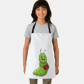 Caterpilaar bij Bowling met Bowling ball Schort (Insitu)