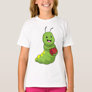 Caterpilaar bij Bowling met Bowling ball T-shirt