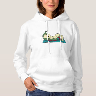 Caterpilaar bij fitnessout hoodie