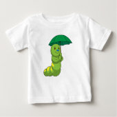 Caterpilaar bij Raining met Umbrella (Voorkant)