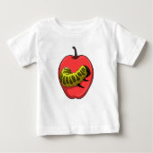 Caterpilaar met Apple (Voorkant)