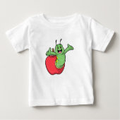 Caterpilaar met Apple (Voorkant)