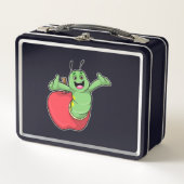 Caterpilaar met Apple (Voorkant)