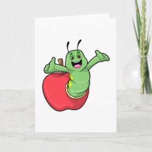 Caterpilaar met Apple Kaart