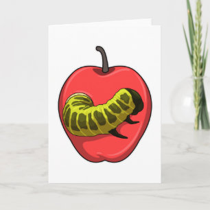 Caterpilaar met Apple Kaart