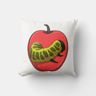 Caterpilaar met Apple Kussen