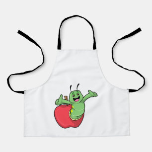 Caterpilaar met Apple Schort