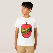 Caterpilaar met Apple T-shirt (Voorkant volledig)