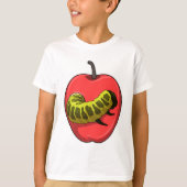 Caterpilaar met Apple T-shirt (Voorkant)