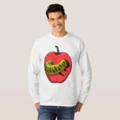 Caterpilaar met Apple T-shirt (Voorkant volledig)