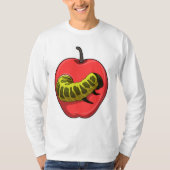 Caterpilaar met Apple T-shirt (Voorkant)