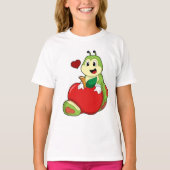 Caterpilaar met Apple T-shirt (Voorkant)