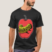 Caterpilaar met Apple T-shirt (Voorkant)