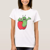 Caterpilaar met Apple T-shirt (Voorkant)