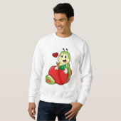 Caterpilaar met Apple Trui (Voorkant volledig)