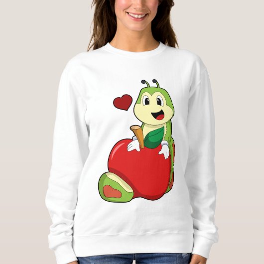 Caterpilaar met Apple Trui (Voorkant)