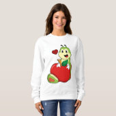 Caterpilaar met Apple Trui (Voorkant volledig)