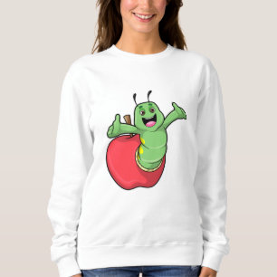Caterpilaar met Apple Trui