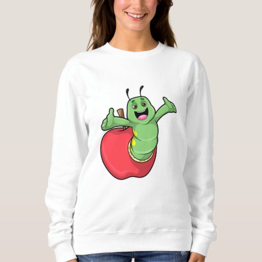 Caterpilaar met Apple Trui (Voorkant)